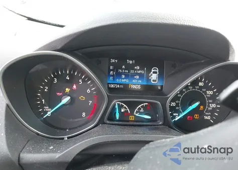 2017 Ford Escape Se z USA, uszkodzony, nr VIN 1FMCU9G91HUD43121